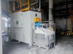 Picture of Winsonda's second low-temperature evaporator at the customer's site